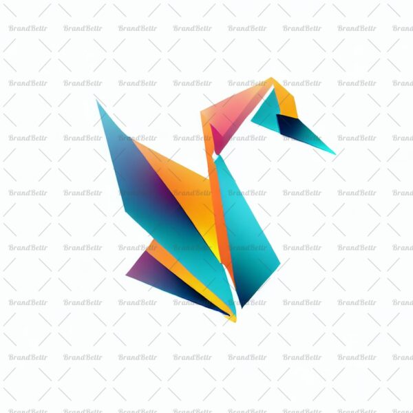 Abstrakter Origami
